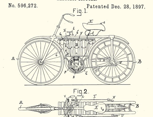 H. W. LIBBEY’S ELECTRIC BICYCLE